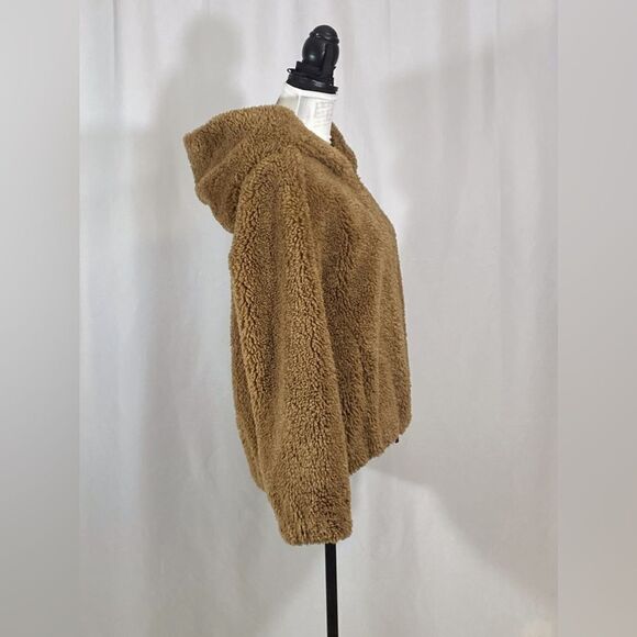 Seventy Venezia Short Faux Fur Jacket size 42/us size 6 - Picture 7 of 13